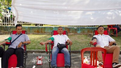Donor Darah HUT ke-50 PT TIMAH di Bangka Selatan Kumpulkan 41 Kantong Darah