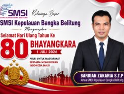 Ketua SMSI Babel: HUT Bhayangkara Jadi Momentum Perkuat Sinergi Polri dan Media Siber