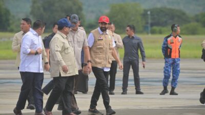 Peresmian Dua Bendungan Aceh, Gubernur Mualem Berterimakasih pada Presiden Prabowo