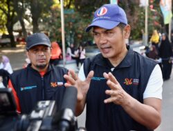 Sekda Aceh M.Nasir Ikut Senam Bersama Masyarakat