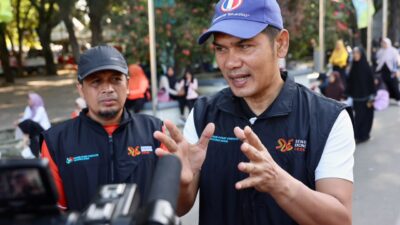 Sekda Aceh M.Nasir Ikut Senam Bersama Masyarakat