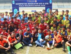 Buka Piala Soeratin U-13 & U-15, Supian Suri Harap Lahir Bintang Sepak Bola Masa Depan Depok