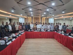 Wagub Aceh Audiensi dengan Menko Kumham Imipas Terkait Status Wakaf Blangpadang