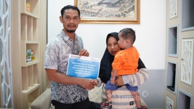 PT TIMAH Bantu Biaya Pengobatan Balita Asal Pangkalpinang, Ringankan Beban Keluarga