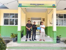 PT TIMAH Bangun Sarana Literasi di SMPN 2 Simpang Katis, Dukung Siswa Kembangkan Potensi