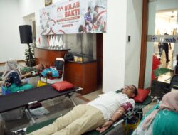 Donor Darah Warnai Bulan Bakti HUT ke-50 PT TIMAH, 68 Orang Ikut Berbagi
