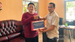 Tugu Mihrab Jadi Ikon Desa Cupat, PT TIMAH Dukung Pengembangan Sarana Publik