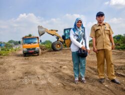 PT TIMAH Bantu Siapkan Eks Lapangan Golf untuk HUT ke-81 RI di Bangka Barat