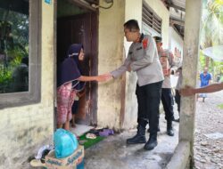 Kapolres Aceh Selatan Janji Rehab Rumah Janda Eks Kombatan GAM hingga Bantu Modal UMKM