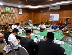 Rapat Forkompimda Aceh Bahas Dinamika Kerusuhan pada Hari Damai Aceh