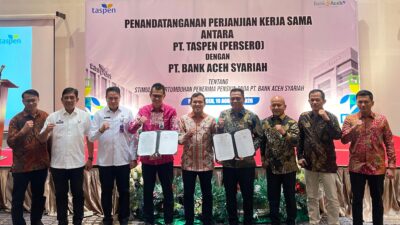 Bank Aceh-TASPEN Perkuat Sinergi Kelola Dana Pensiun ASN