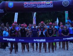 Sungailiat Triathlon ke-10 Diikuti 306 Peserta