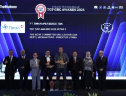 Perkuat Tata Kelola Perusahaan, PT TIMAH Raih Dua Penghargaan TOP GRC Awards 2026   