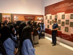 Museum Timah Indonesia Jadi Ruang Belajar Siswa, Teknologi Kapal Isap Tarik Perhatian Pelajar 