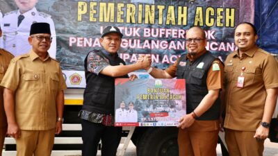 Pemerintah Aceh Mulai Salurkan Bufferstock Bencana ke Kabupaten/Kota