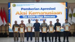 Bantu Korban Gempa NTT, PT TIMAH Raih Penghargaan dari Kementerian ESDM