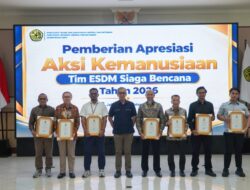 Bantu Korban Gempa NTT, PT TIMAH Raih Penghargaan dari Kementerian ESDM