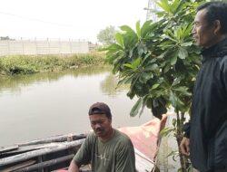 Limbah Pabrik Beton Diduga Cemari Tambak