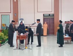 Bupati Bangka Lantik Hariyadi Jadi Sekda, Diminta Fokus Benahi Birokrasi dan Keuangan