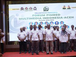 Resmi Dilantik, Forum Pimred Multimedia Indonesia-Aceh Siap Berkolaborasi